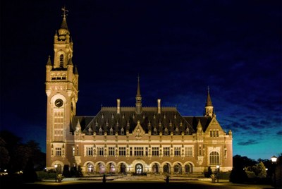 Peace Palace by Night